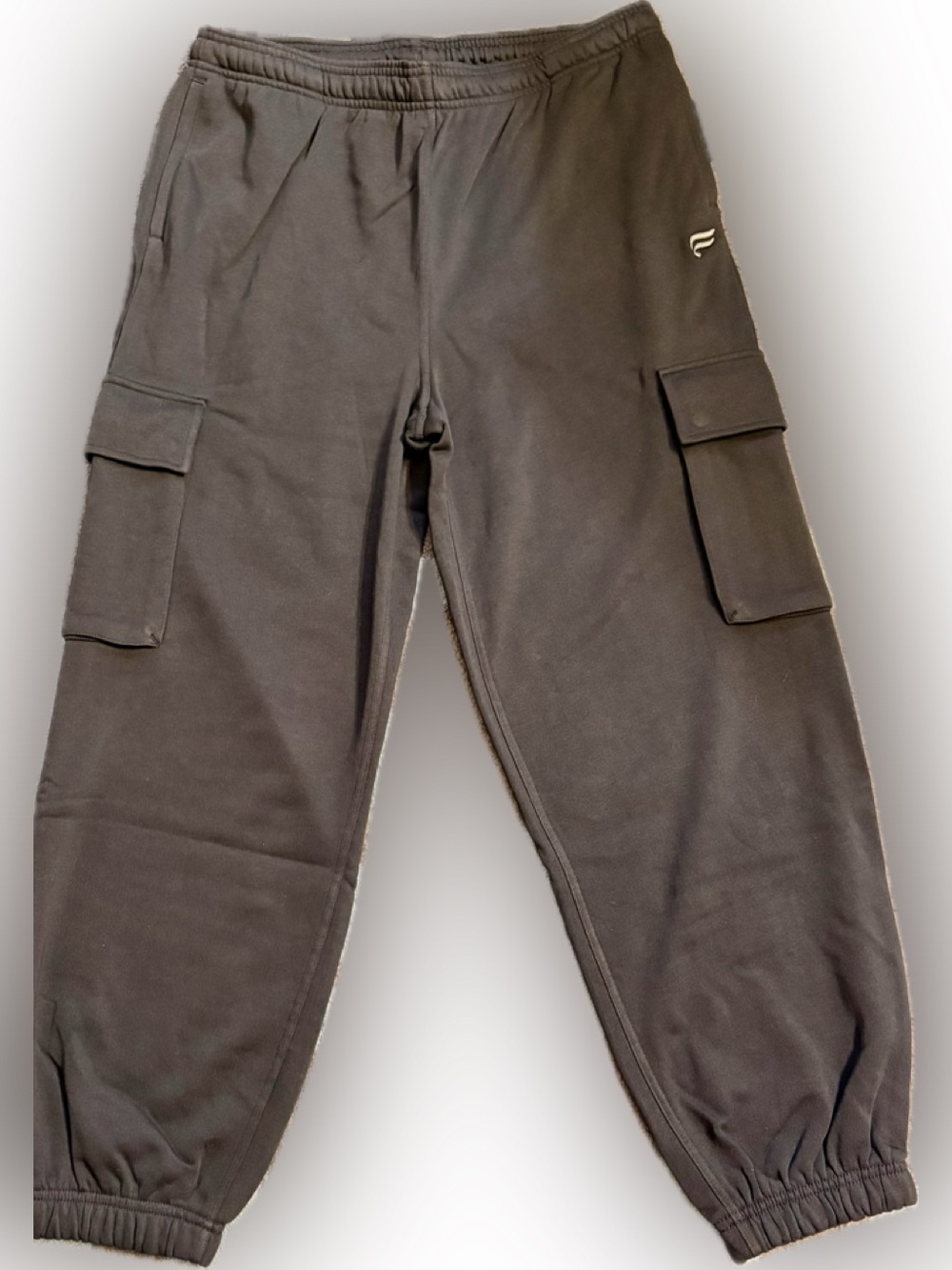 Fabletics Black Cargo Joggers